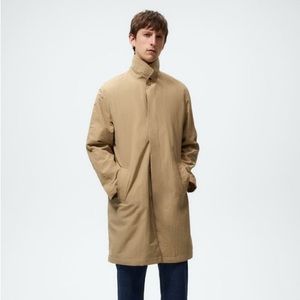 Men’s Technical Water Repellent Trench Zara